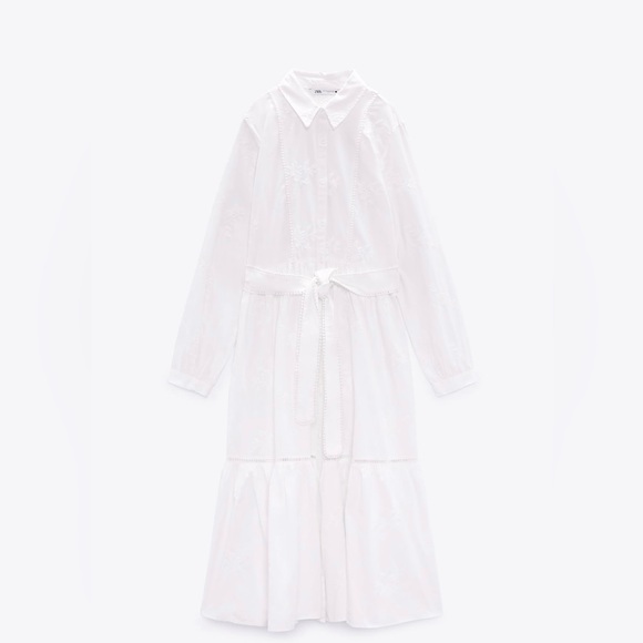 Zara Embroidered Alabama Dress - Picture 7 of 11